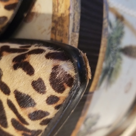 Dolce Vita Animal Print V side Bootie Size 10 fits like 9.5 - Picture 8 of 16